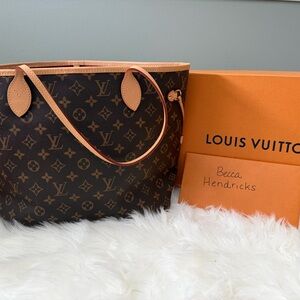 Louis Vuitton Brown Monogram Tote